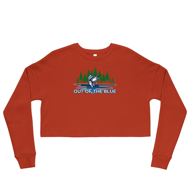 Fleece Crop Sweatshirt – Trendy Comfort with a Raw Edge