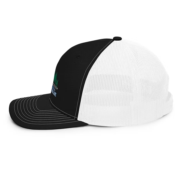 Classic Trucker Cap – Embroidered Mid-Profile Fit