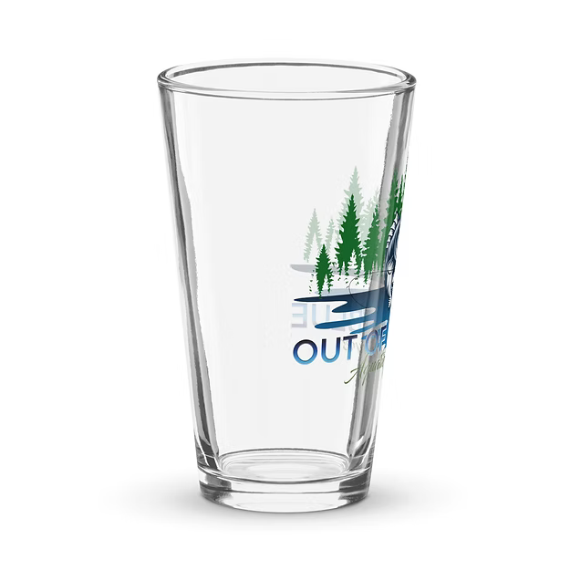 Shaker pint glass