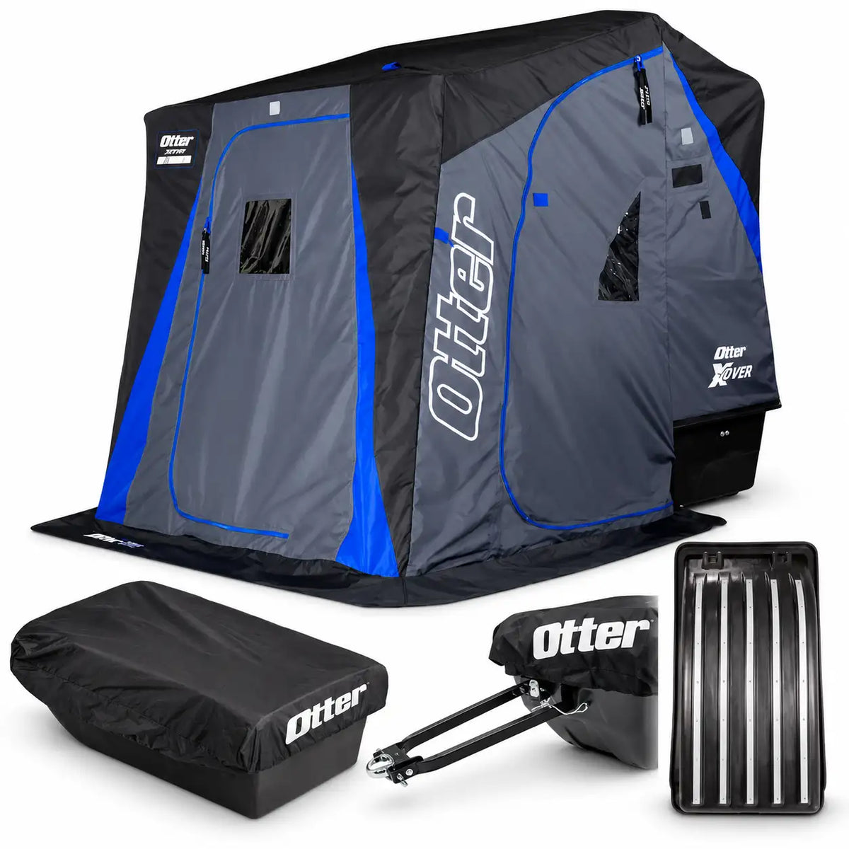 Otter XTR Resort Sleeper Combo | Complete Ice Fishing Shelter Package